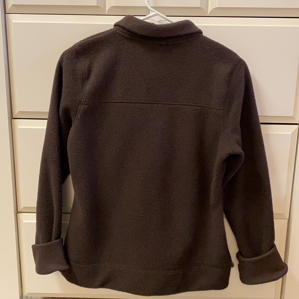 Merona brown zip up jacket extra small - Picture 6 of 7